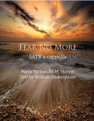 Fear No More SATB choral sheet music cover Thumbnail